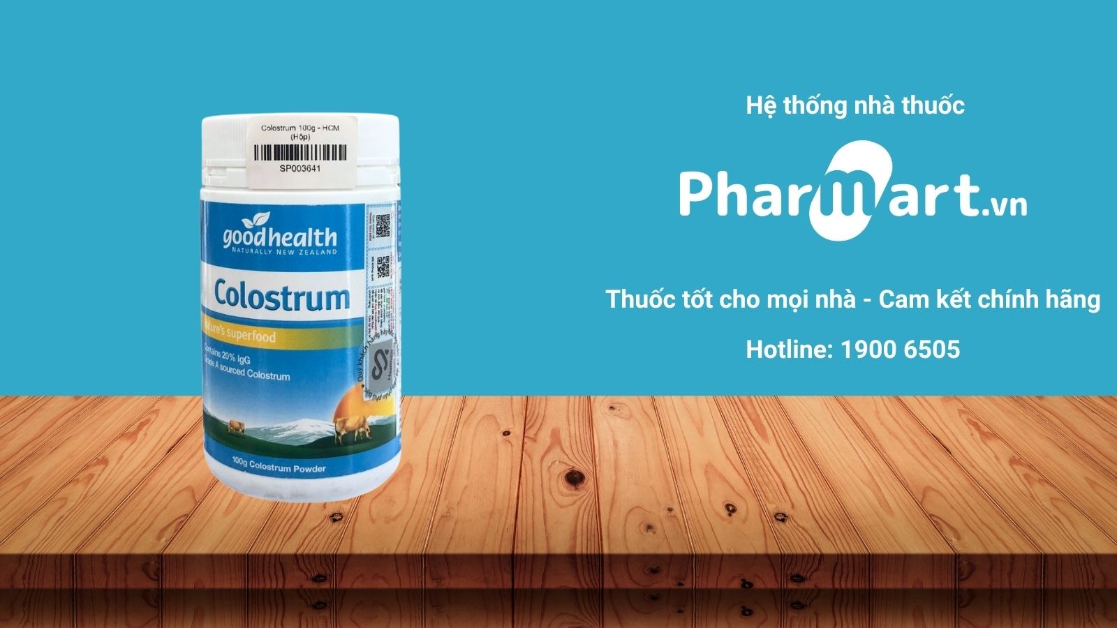 Mua sữa non GoodHealth Colostrum chính hãng tại Pharmart.vn