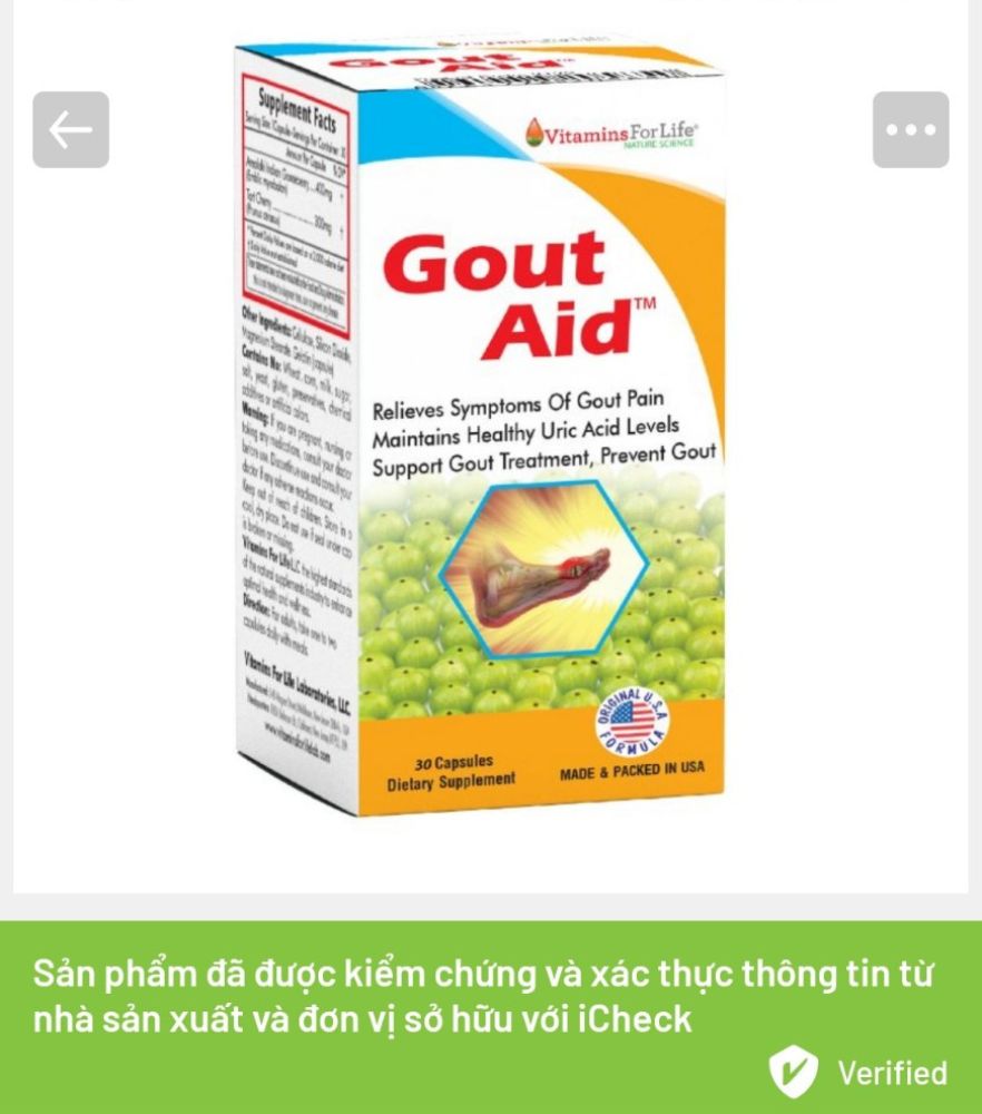 Icheck Gout Aid