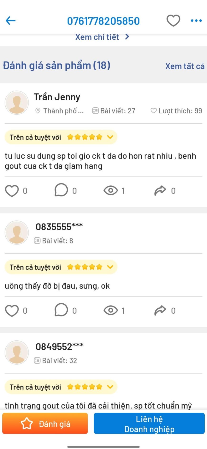 Phản Hồi Gout Aid