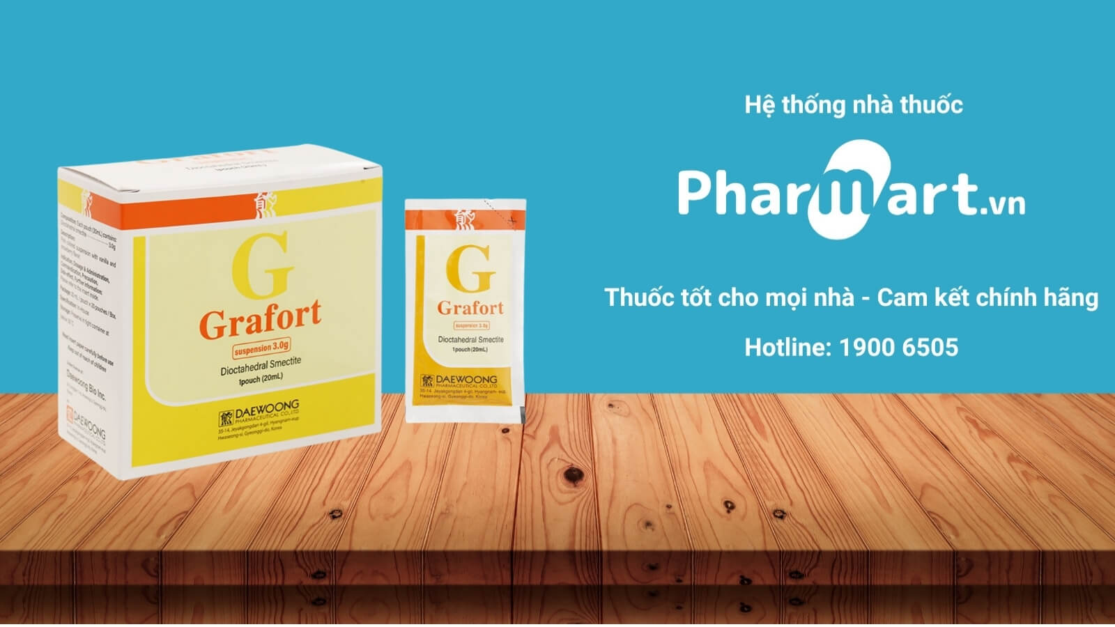 Mua ngay thuốc Grafort chính hãng tại Pharmart.vn