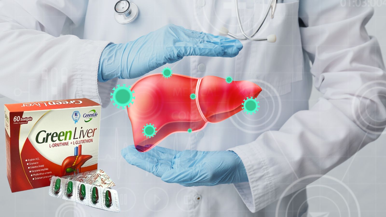 Viên uống Green Liver - Bổ Gan