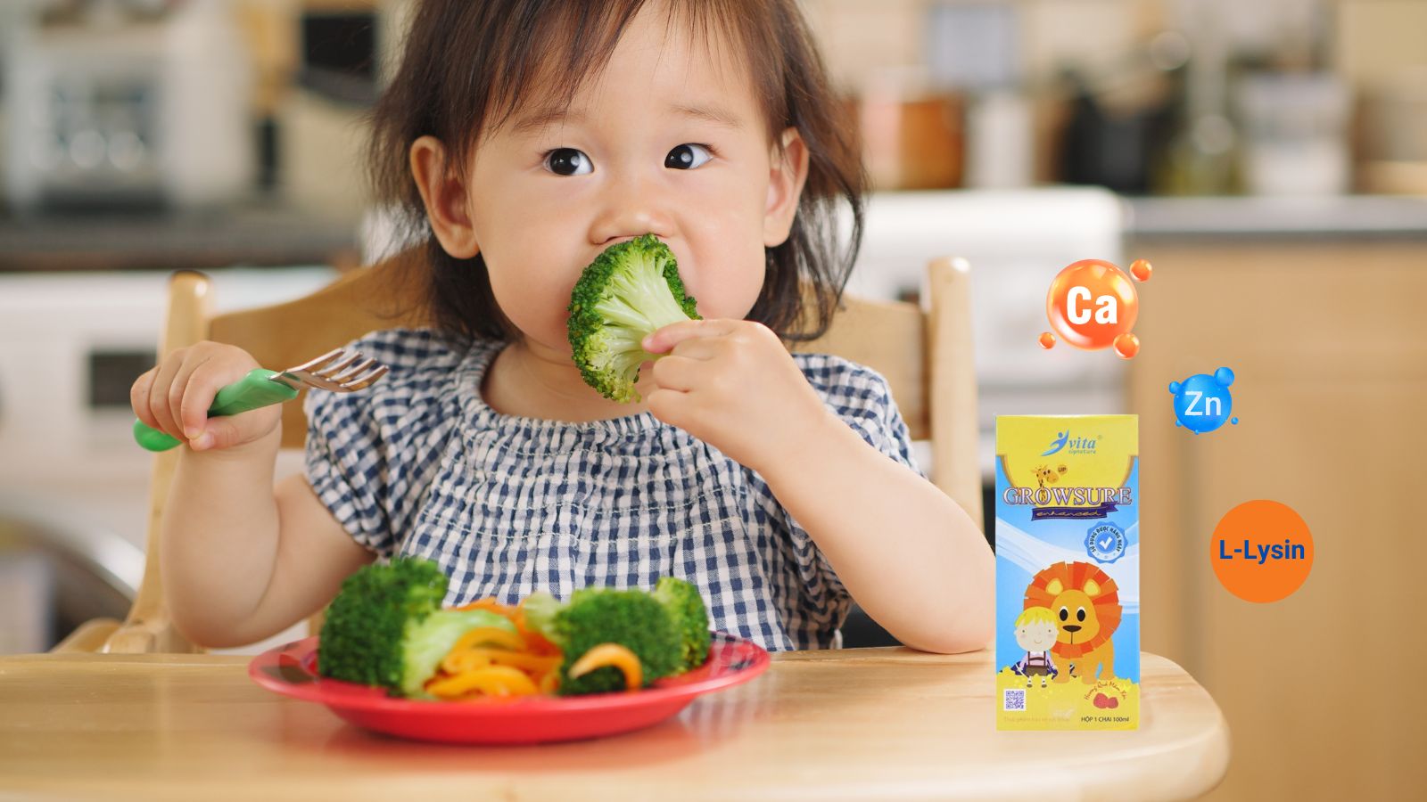 Growsure Enhanced chứa nhiều dưỡng chất cần thiết cho trẻ nhỏ