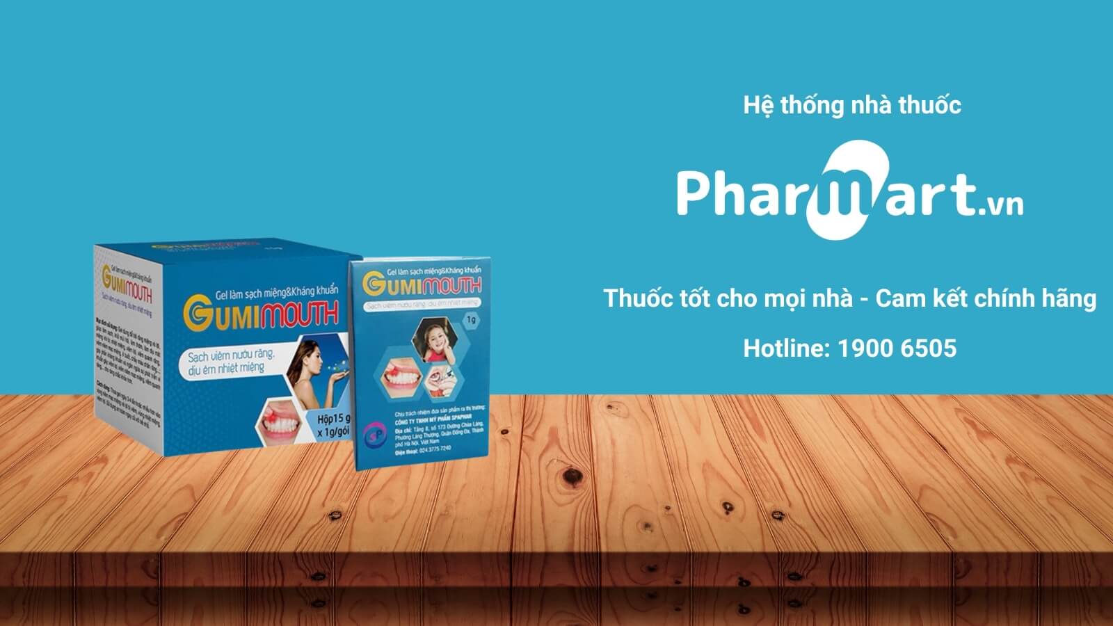 Mua Gumimouth chính hãng tại Pharmart.vn