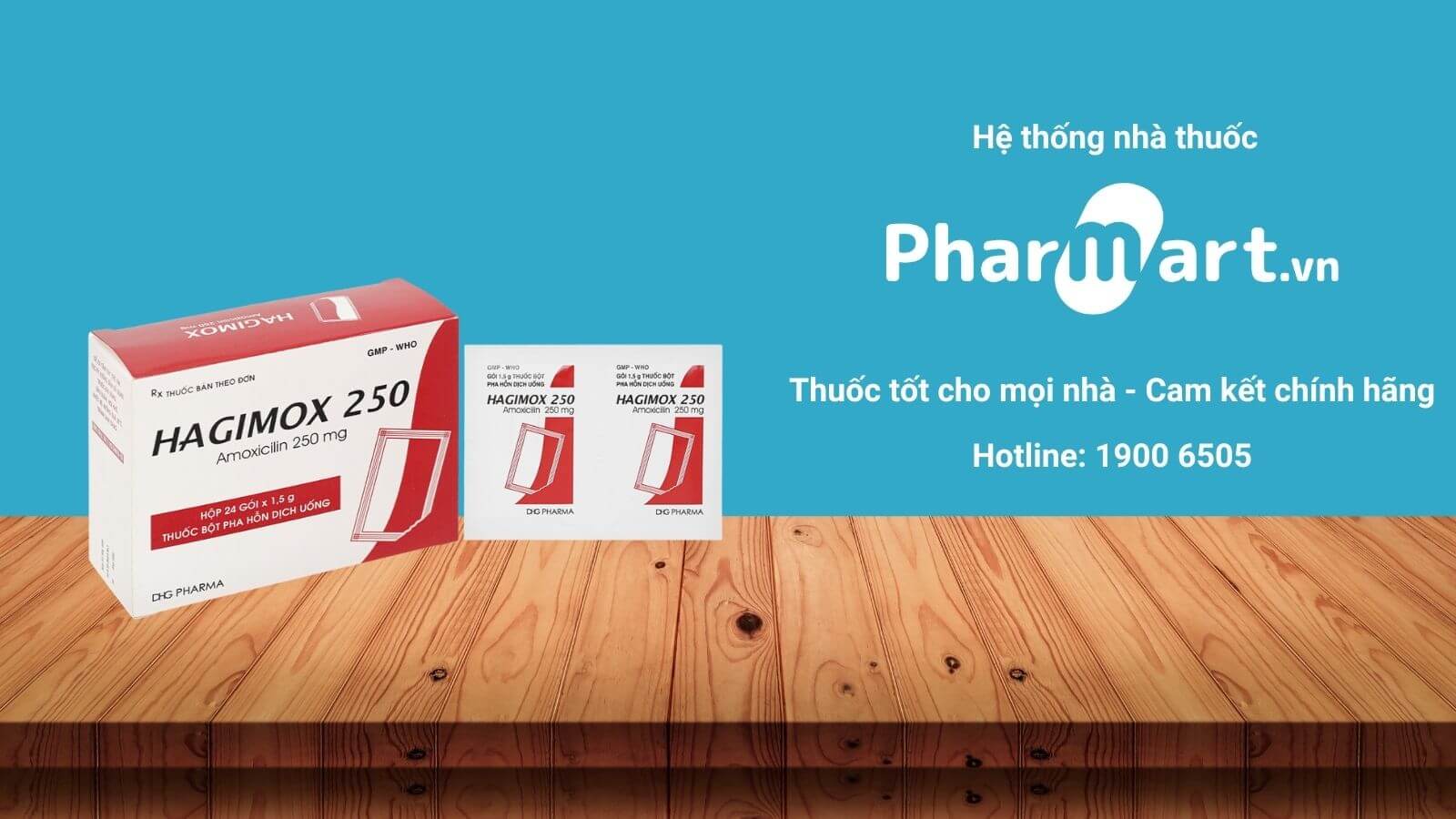 Mua ngay Hagimox 250 chính hãng tại Pharmart.vn