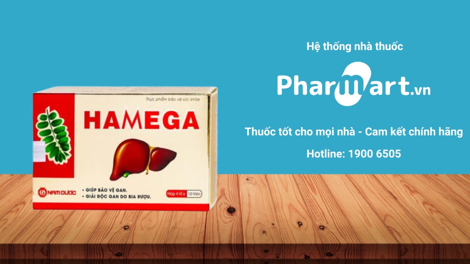 Mua Hamega Nam Dược chính hãng tại Pharmart.vn