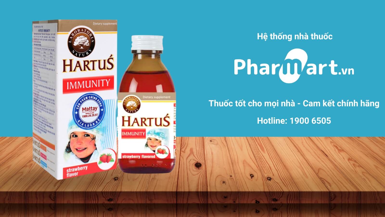 Pharmart cam kết cung cấp sản phẩm chính hãng