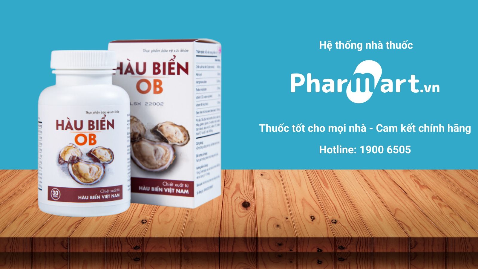 Mua ngay Hàu biển OB tại Pharmart.vn