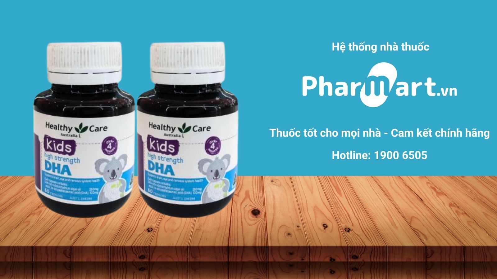 Pharmart cung cấp viên uống High Strength DHA dành cho bé