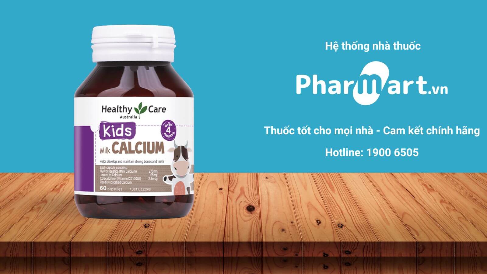 Mua canxi healthy care chính hãng tại Pharmart.vn