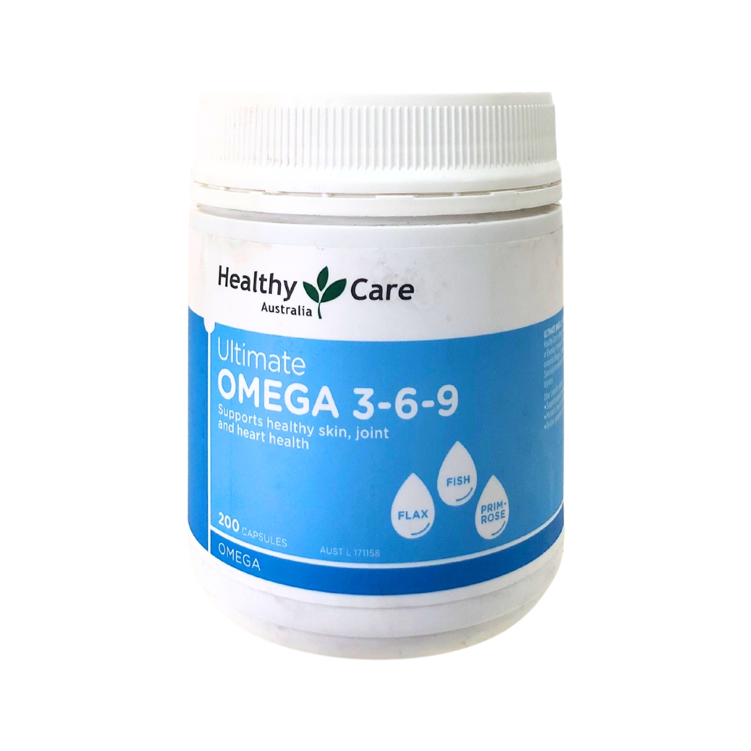 Healthy Care Ultimate Omega 369 Dầu cá Úc lọ 200 viên Pharmart.vn