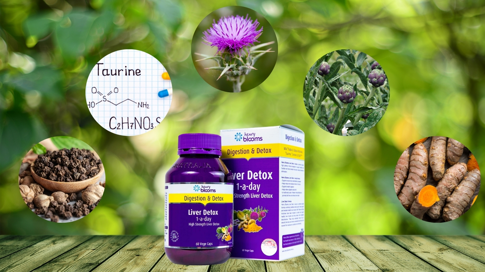 Các thành phần trong công thức có nguồn gốc chủ yếu từ thiên nhiên.