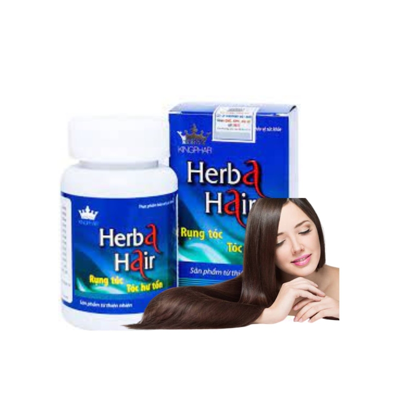 Herba Hair Kingphar  Ngăn ngừa tóc gãy rụng và kích thích mọc tóc   Pharmartvn