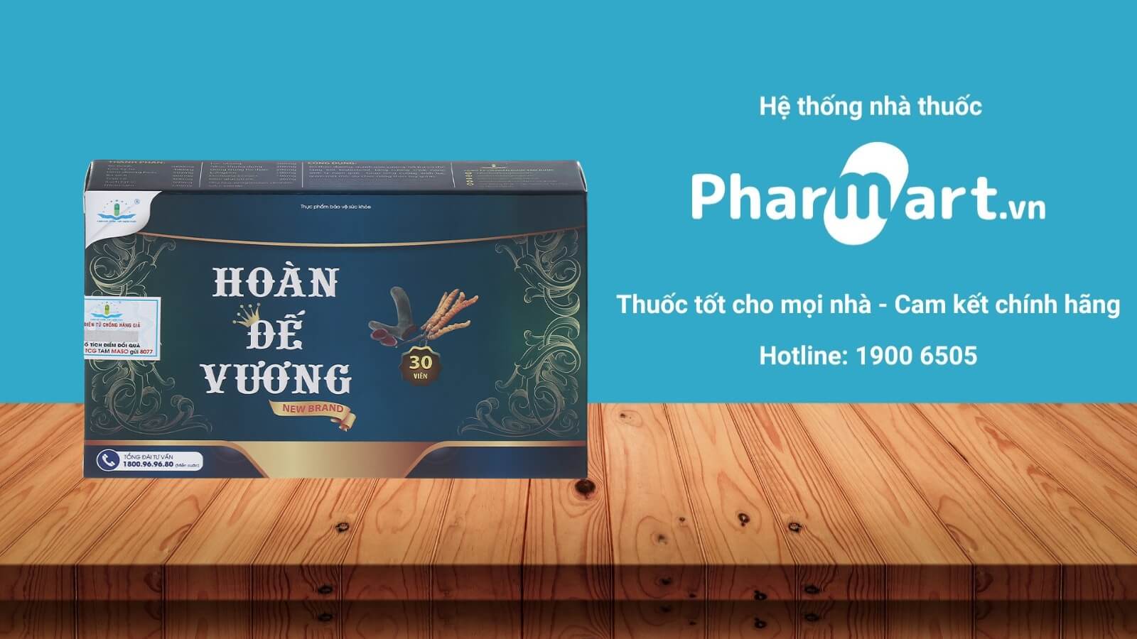 Mua Hoàn Đế Vương New Brand tại Pharmart.vn
