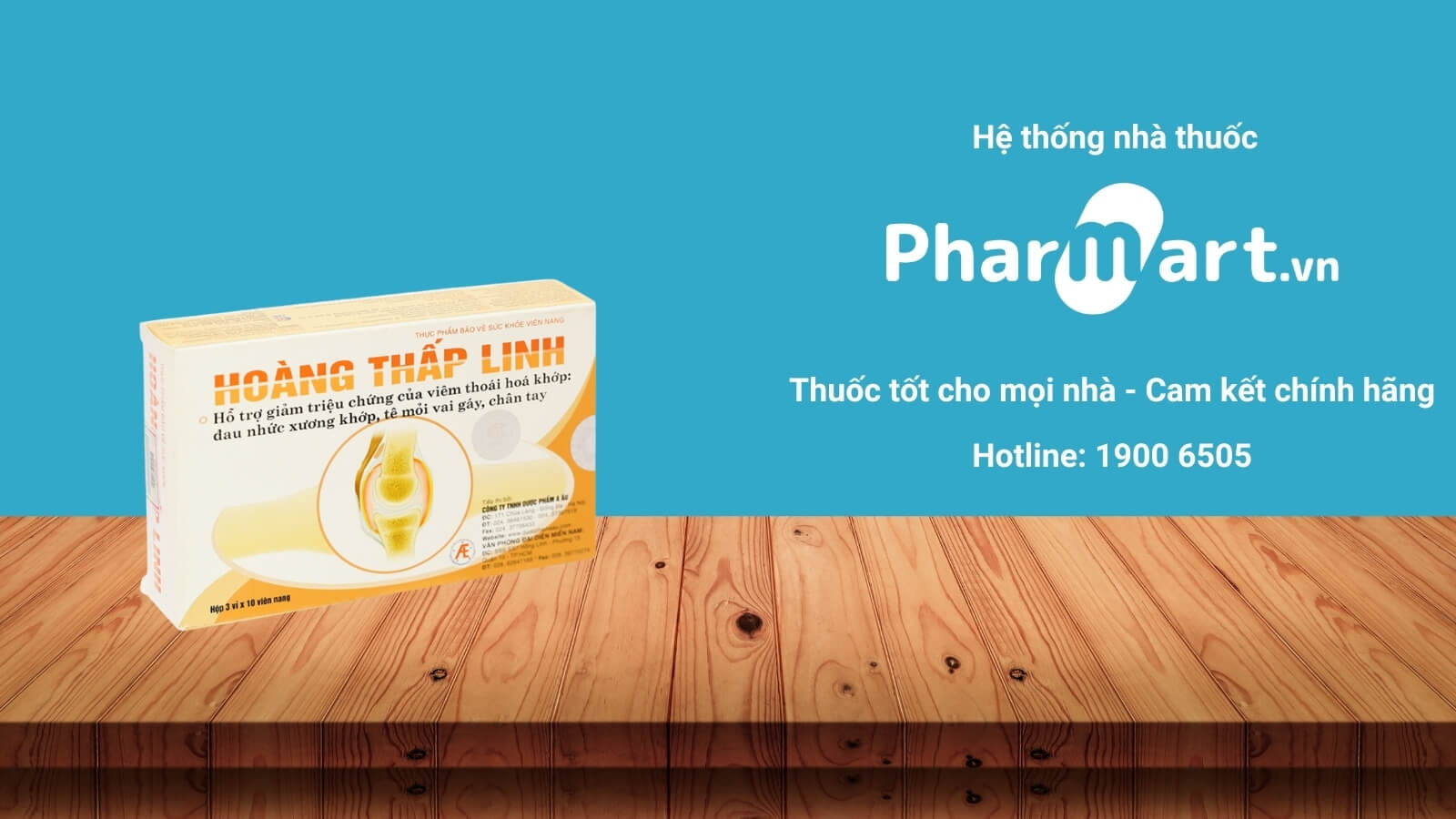 Mua Hoàng Thấp Linh chính hãng tại Pharmart.vn