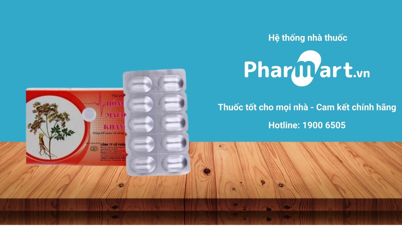 Mua ngay viên uống Hồng Mạch Khang chính hãng tại Pharmart.vn
