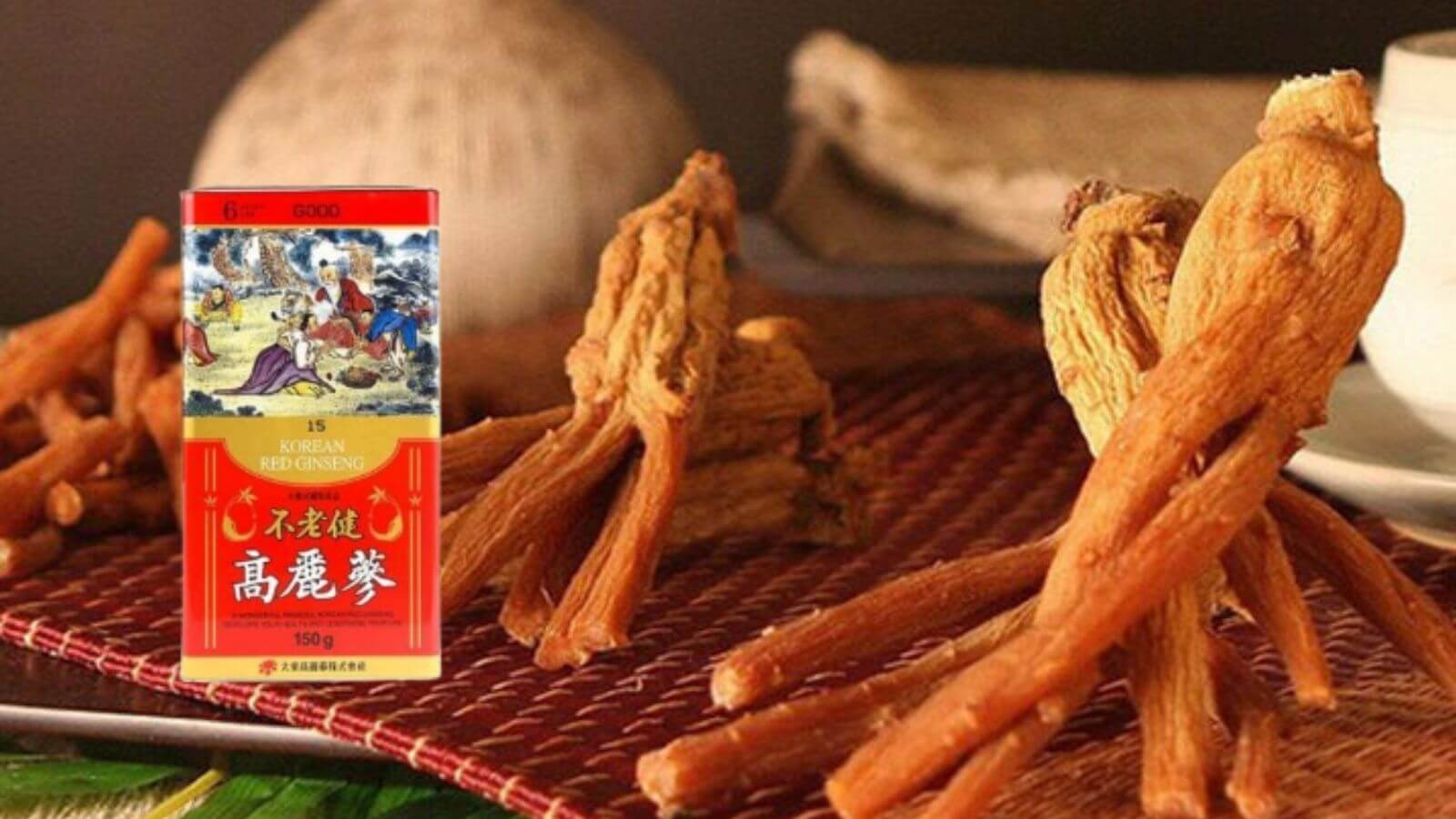 Hồng sâm củ khô Hàn Quốc good