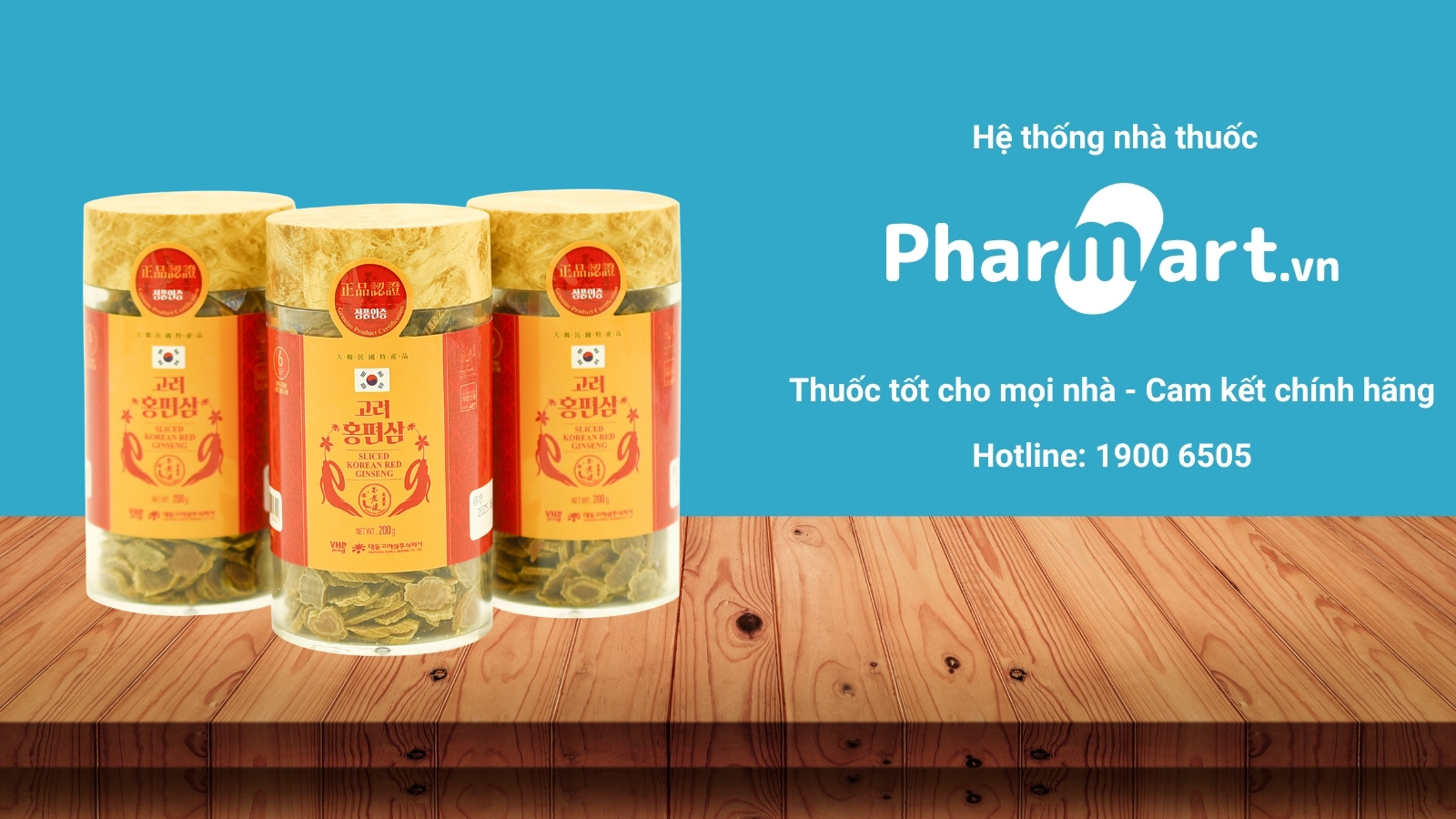 Mua ngay Hồng sâm Hàn Quốc Daedong chính hãng tại Pharmart.vn