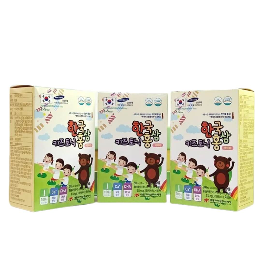 Hồng sâm trẻ em 2-5 tuổi – Korean red ginseng baby