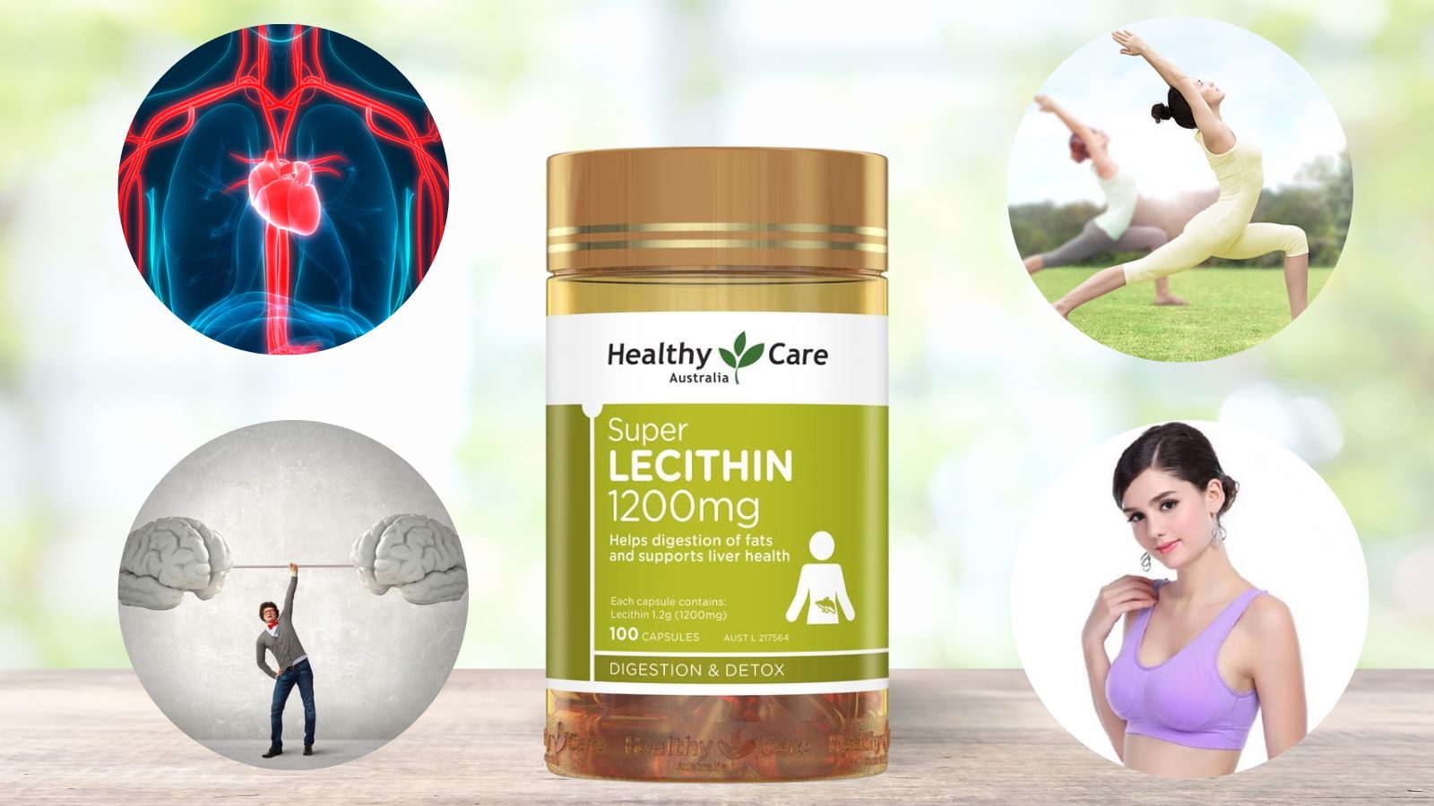 Tác dụng của mầm đậu nành Healthy Care