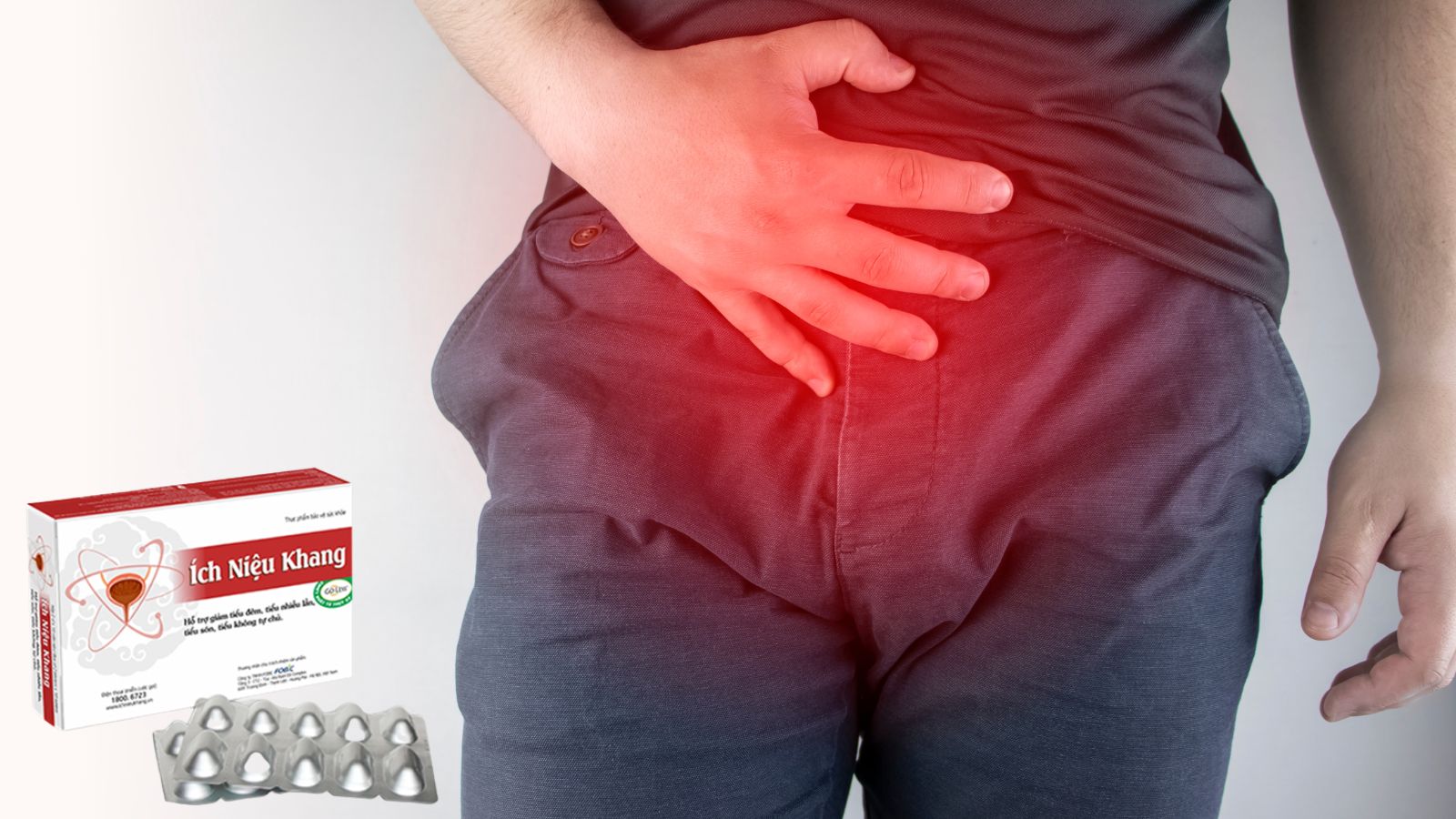 Ích niệu khang - Giảm chứng rối loạn tiểu tiện