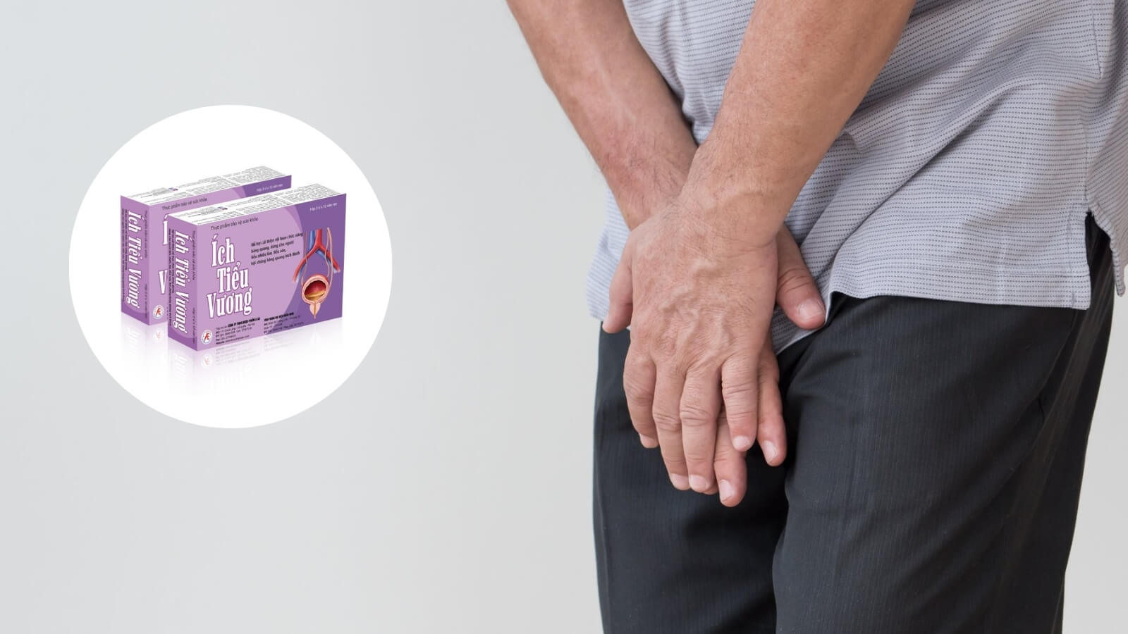 Ích Tiểu Vương hỗ trợ cải thiện chức năng của bàng quang