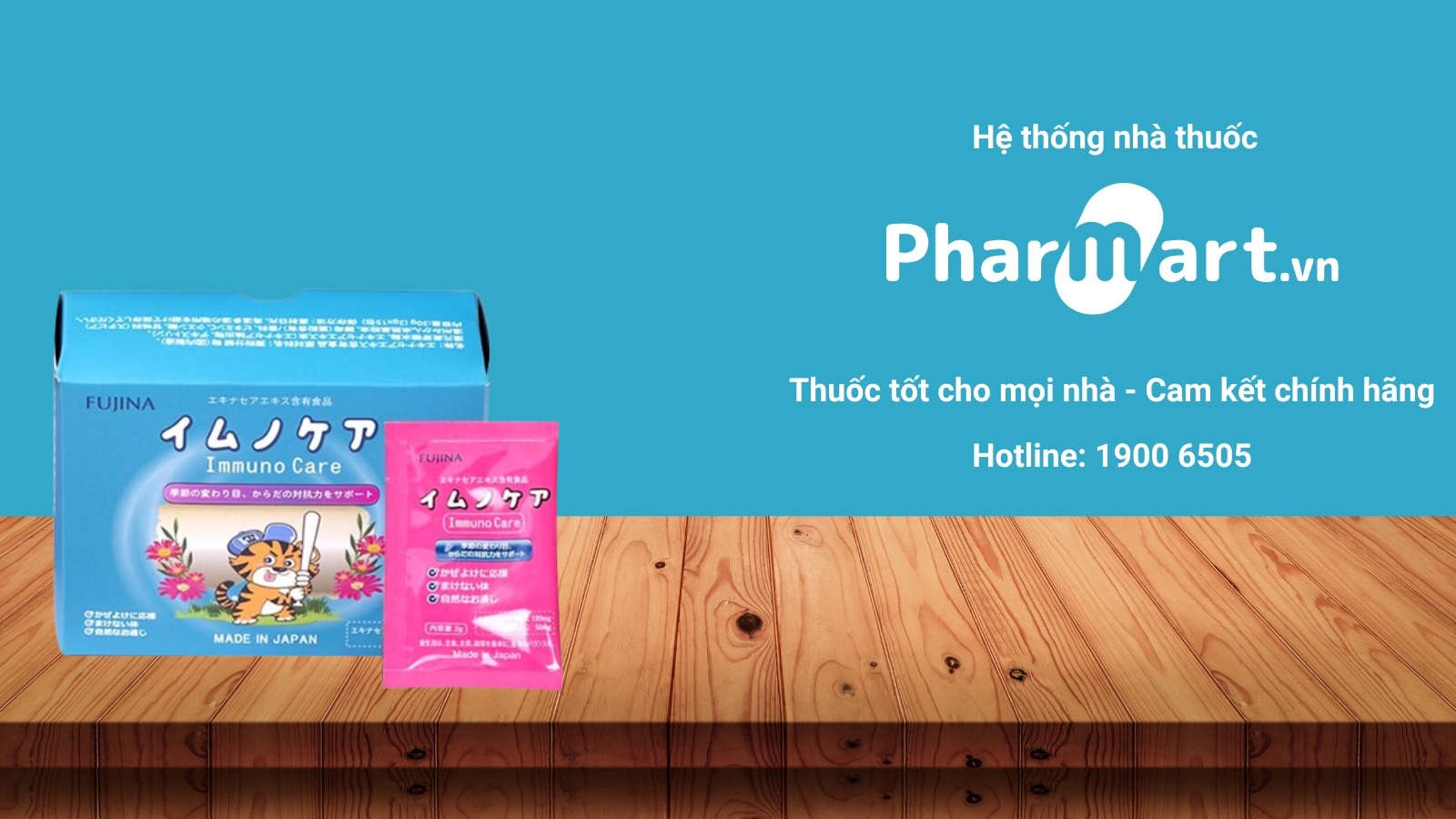 Immuno Care Fujina đang được bán tại Pharmart.vn