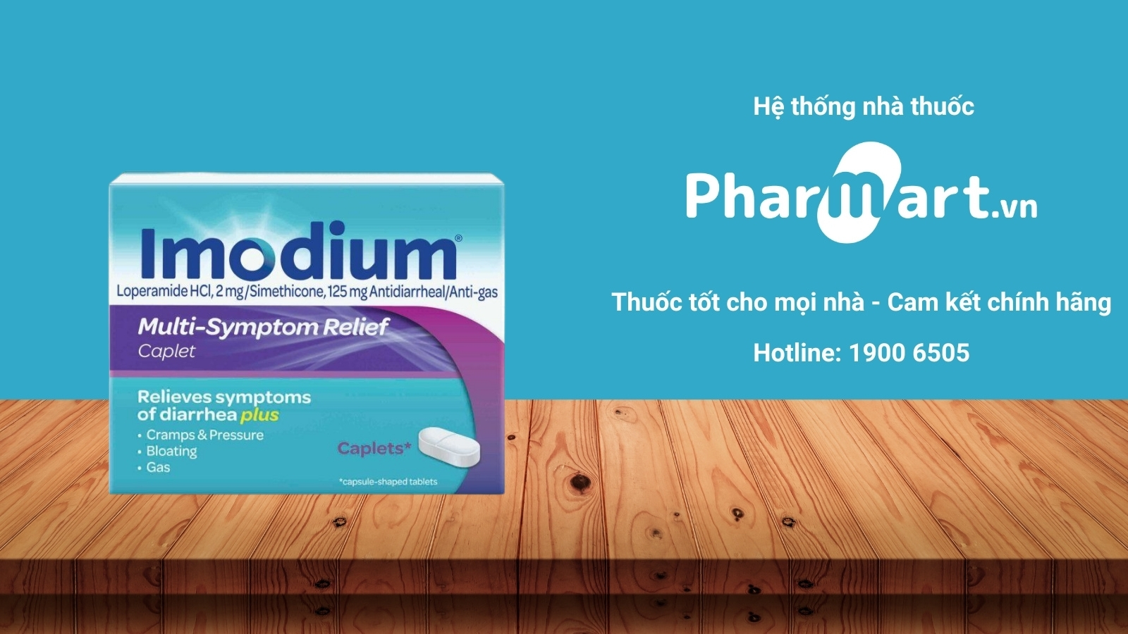Mua ngay thuốc Imodium chính hãng tại Pharmart. vn
