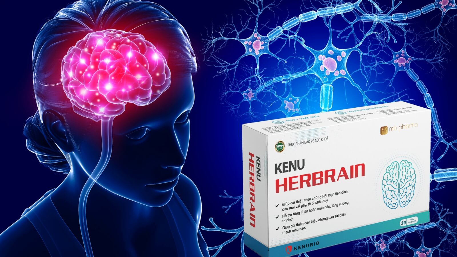KENU HERBRAIN l&agrave; giải ph&aacute;p đ&aacute;ng tin cậy để tăng cường hoạt động n&atilde;o bộ.