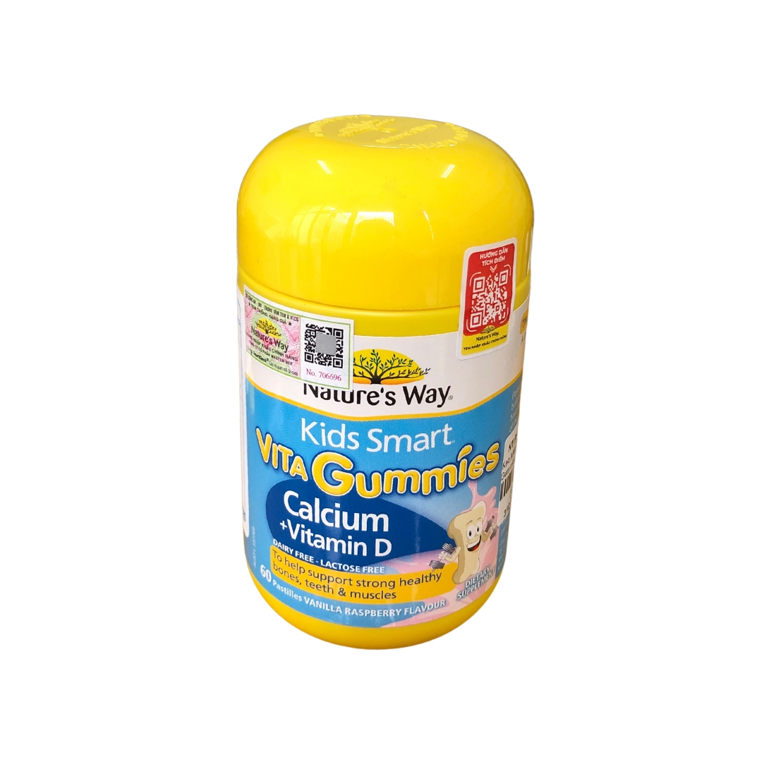 Kẹo Mềm Nature's Way Vita Gummies Calcium + Vitamin (2)
