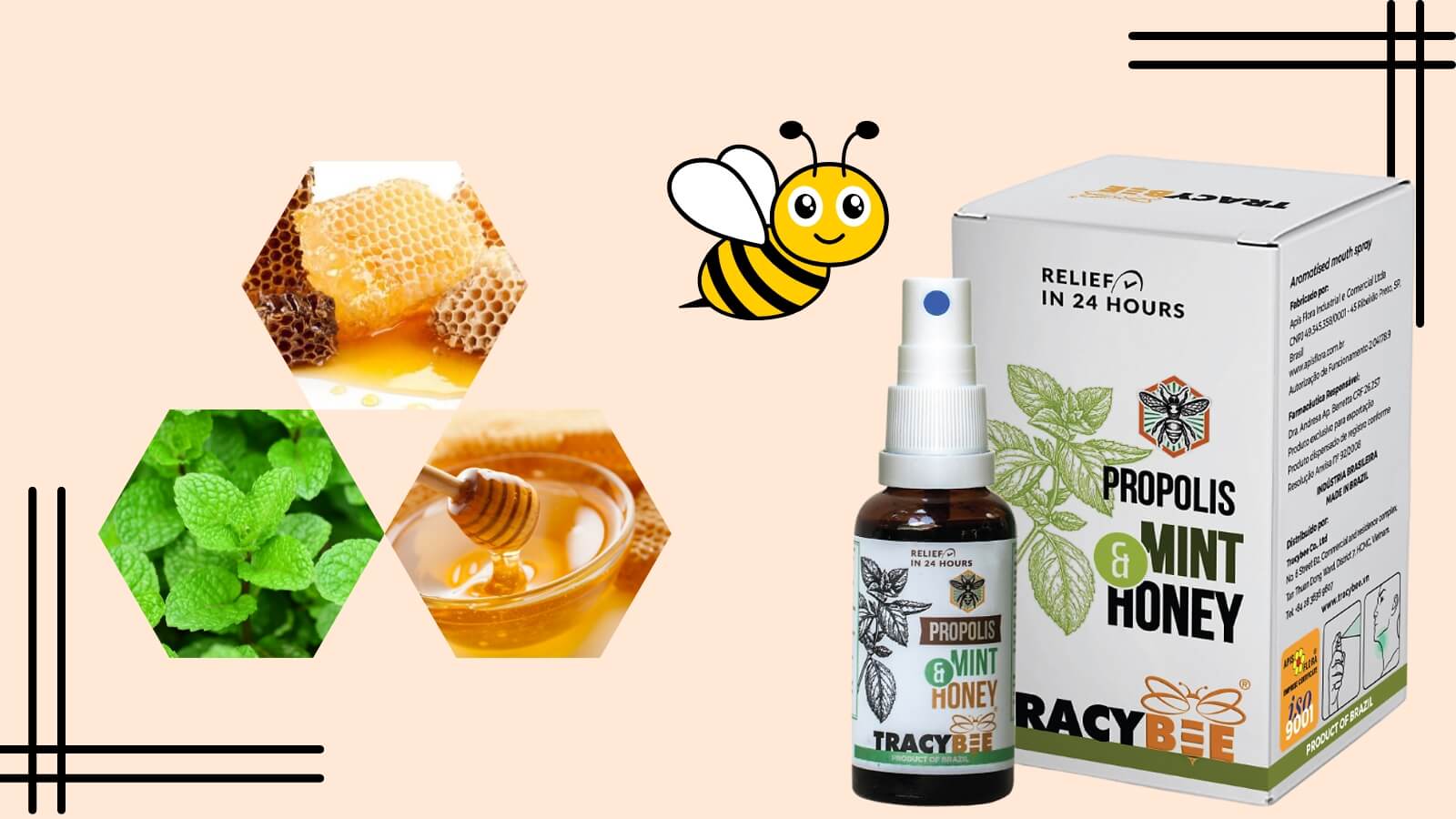 Keo Ong Xanh Tracybee Propolis Mint & Honey Pharmart.vn