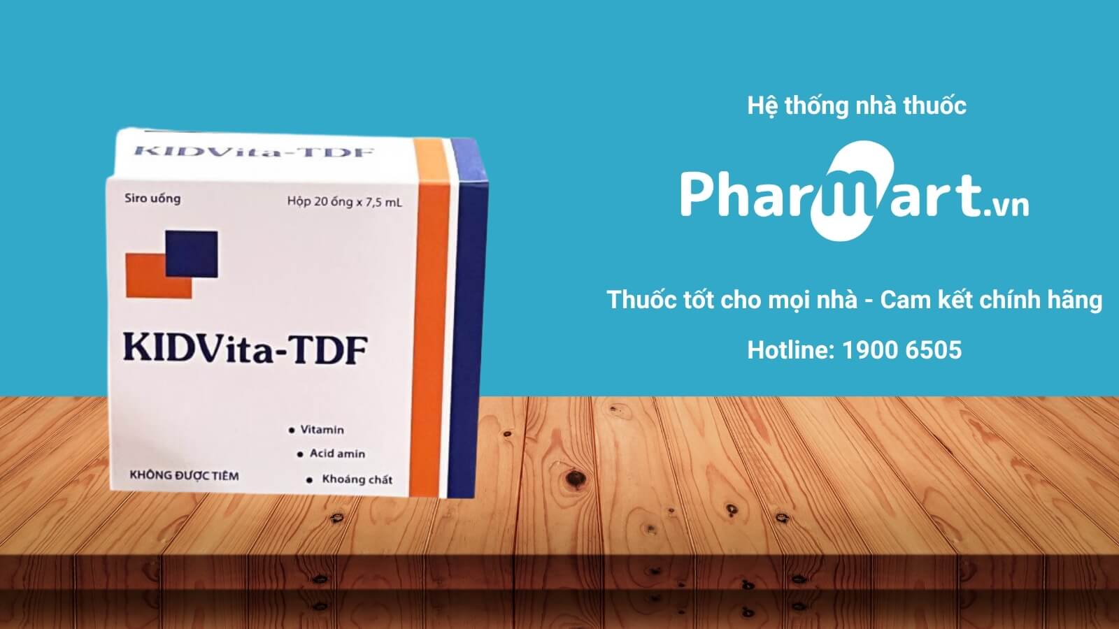 Mua KIDVita-TDF chính hãng tại Pharmart.vn