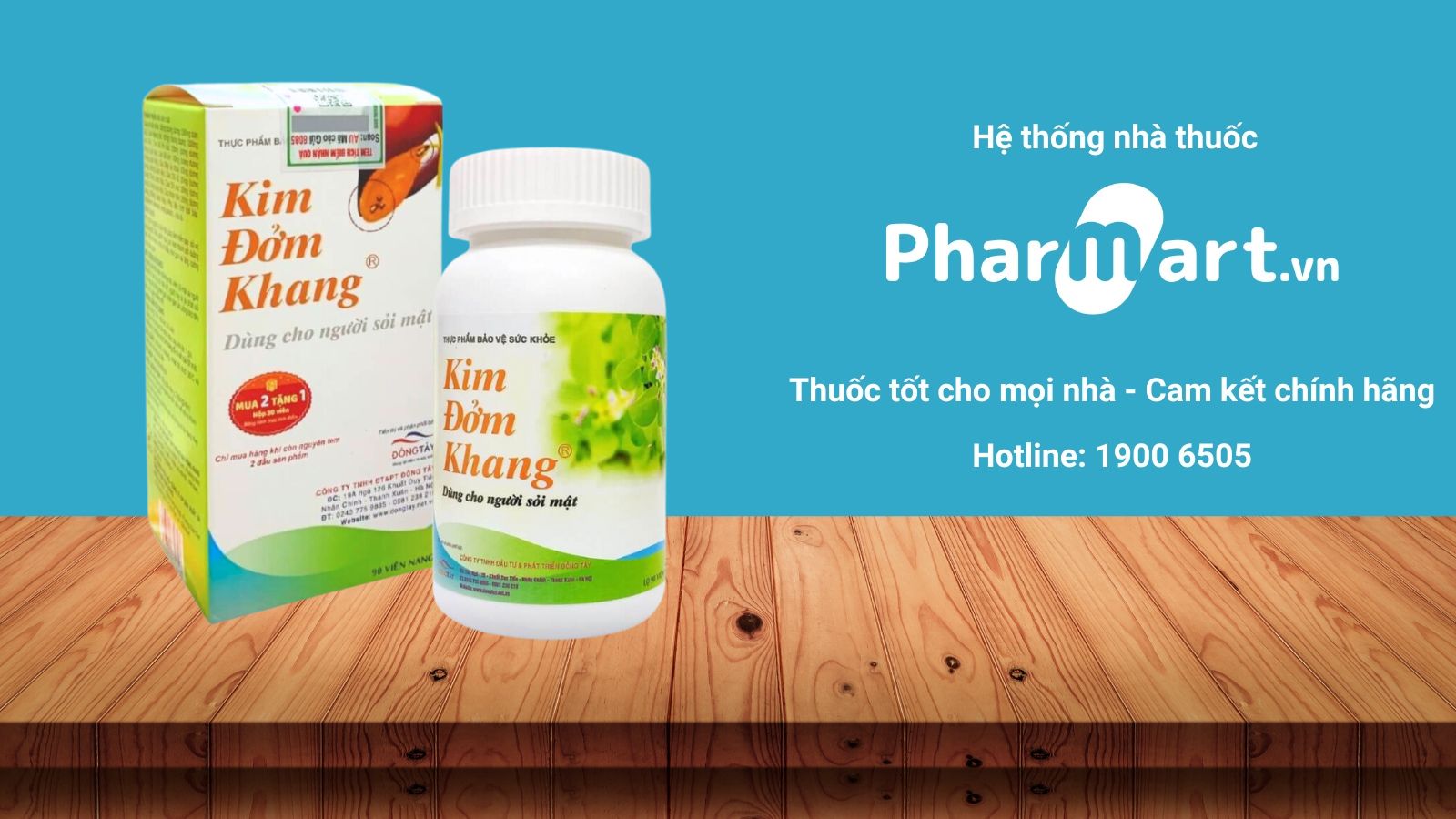 Mua ngay Kim Đởm Khang (90 viên) tại Pharmart.vn