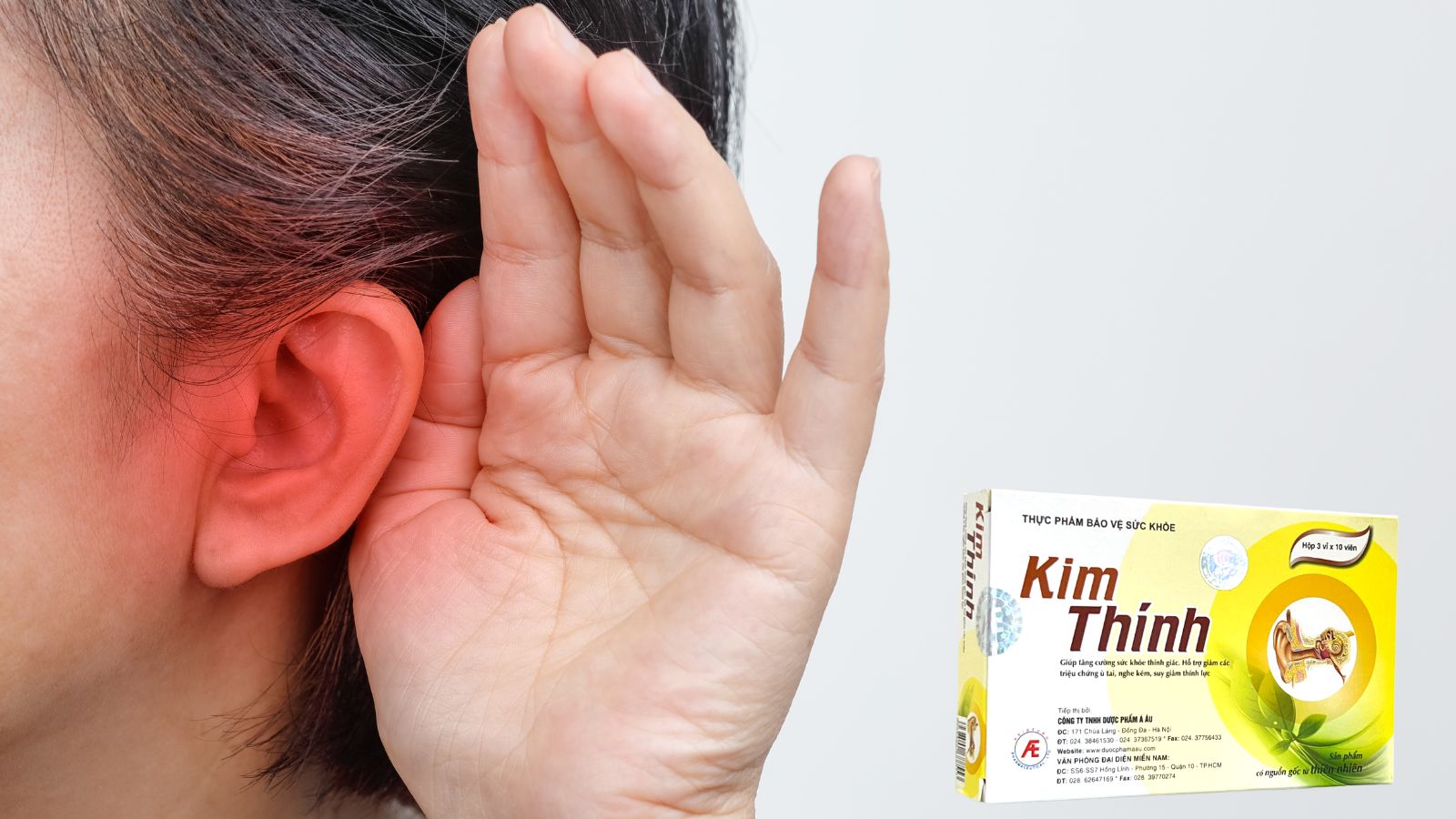 Kim Thính - Hỗ trợ giảm ù tai, nghe kém
