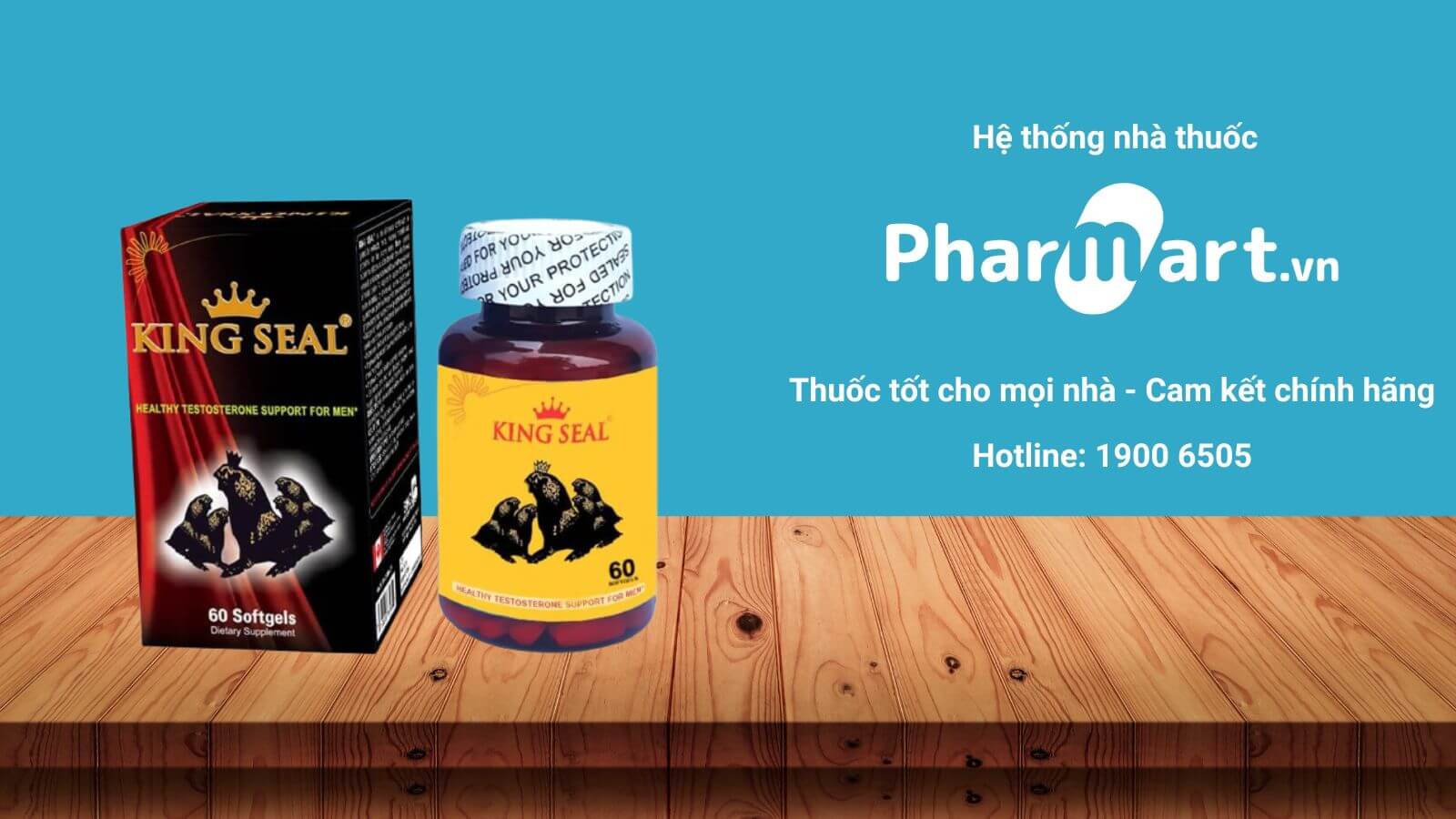 Mua King Seal chính hãng tại Pharmart.vn 