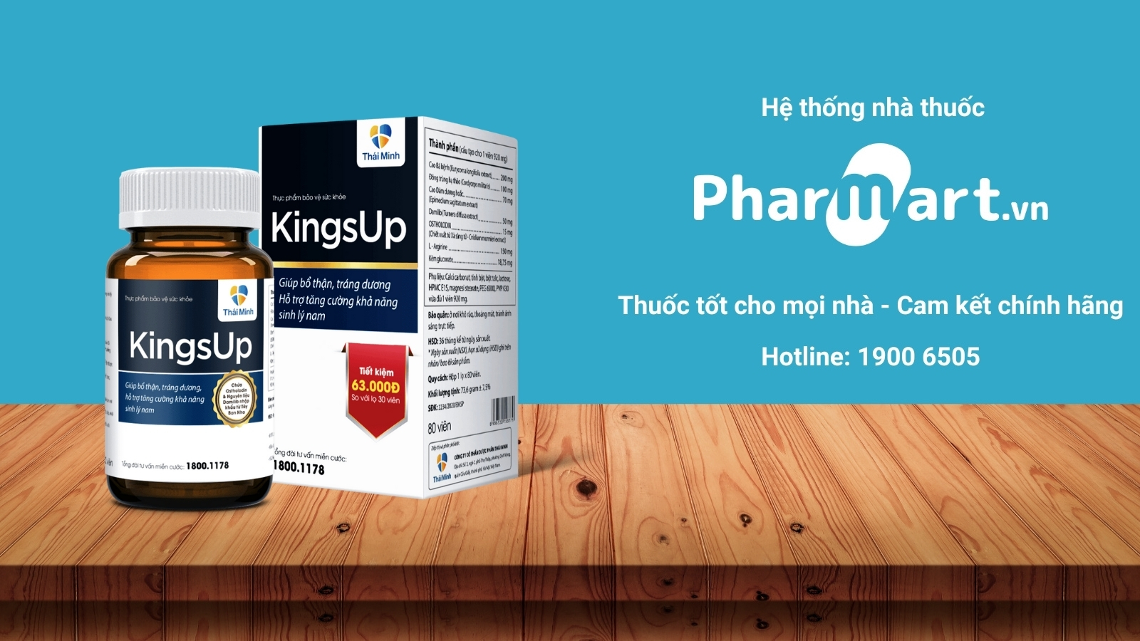 Mua ngay Kingsup chính hãng tại Pharmart.vn