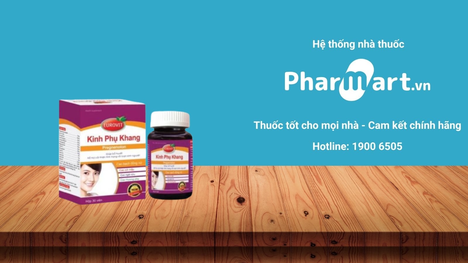 Liên hệ Pharmart.vn để đảm bảo mua Kinh Phụ Khang chính hãng