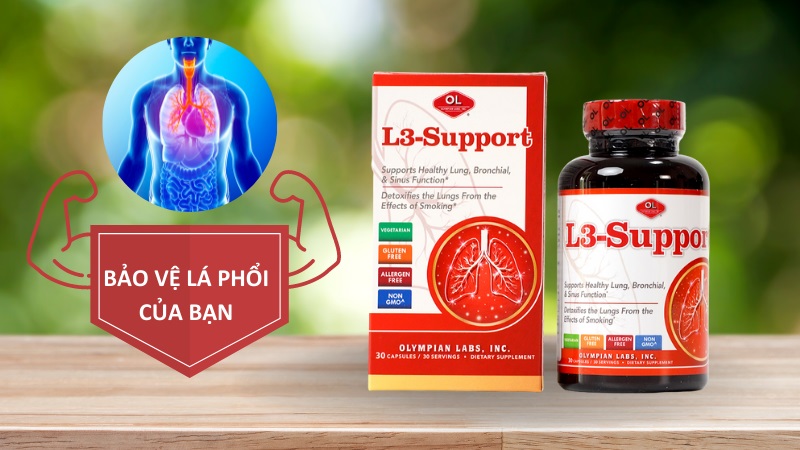 L3-Support giảm ho khan, ho có đờm, viêm thanh quản