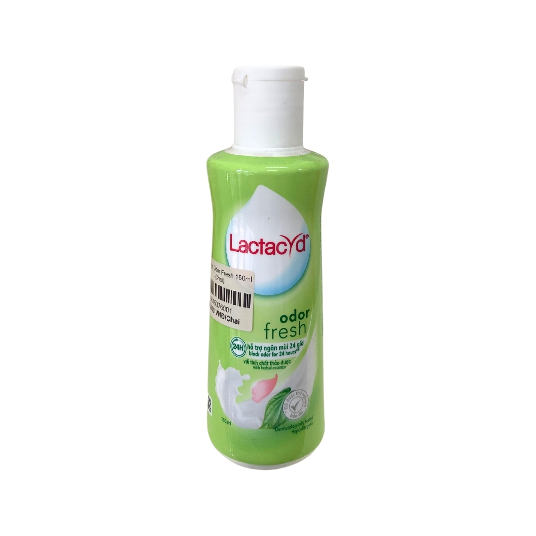 Lactacyd Odor Fresh Dung dịch vệ sinh phụ nữ 150ml Pharmart.vn