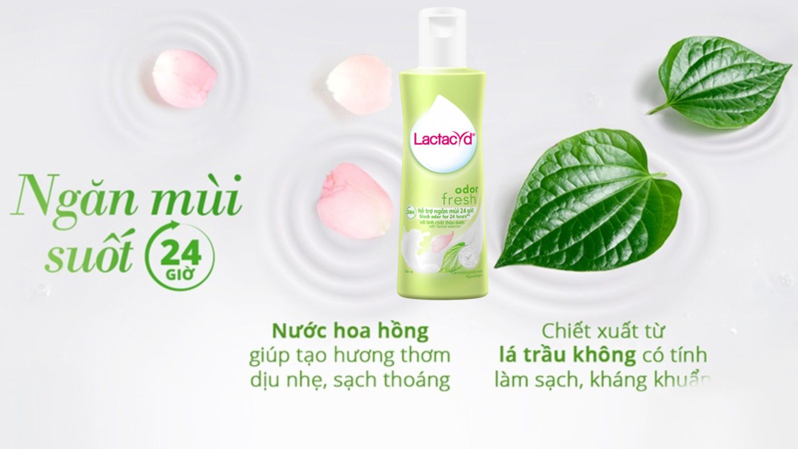 Lactacyd Odor Fresh 150ml -Làm sạch vùng kín