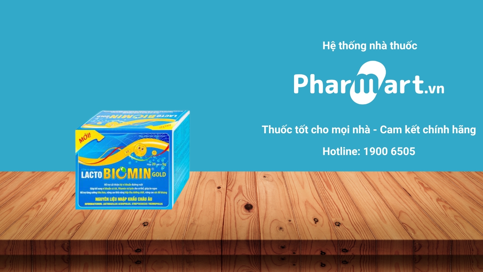 Mua ngay Lacto Biomin Gold chính hãng tại Pharmart.vn