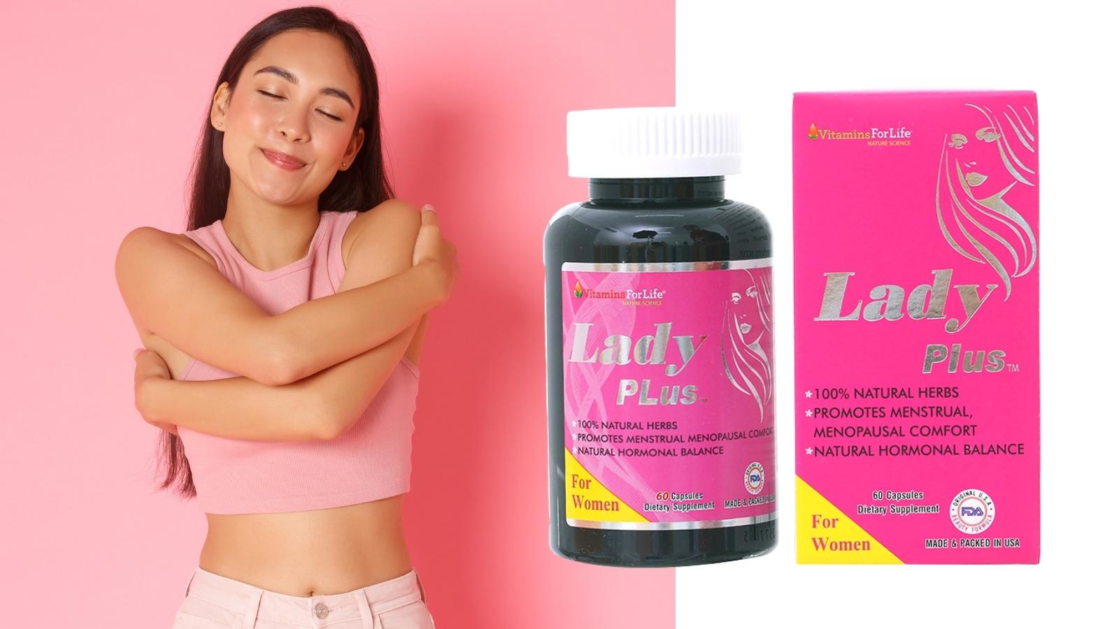 Lady Plus giúp chị em phụ nữ trẻ trung, tự tin hơn