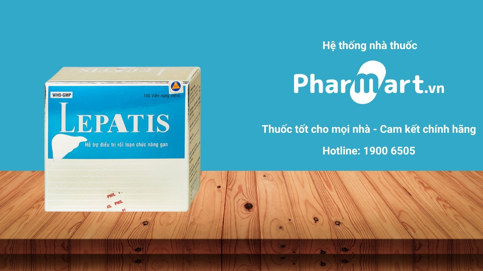 Mua ngay Lepatis chính hãng tại Pharmart.vn