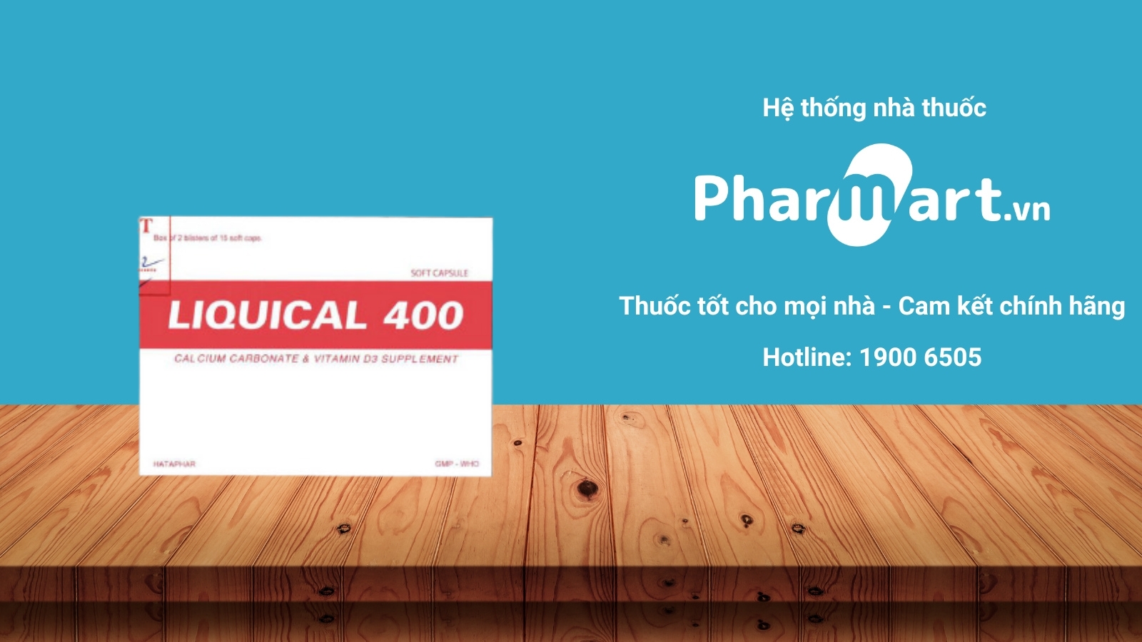 Mua ngay thuốc Liquical 400 chính hãng tại Pharmart.vn