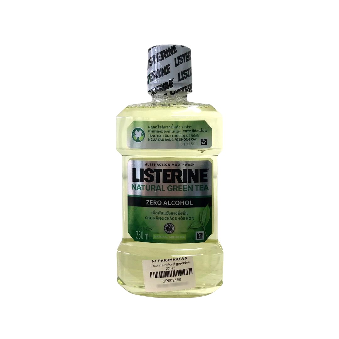 Listerine Natural Greentea 250ml