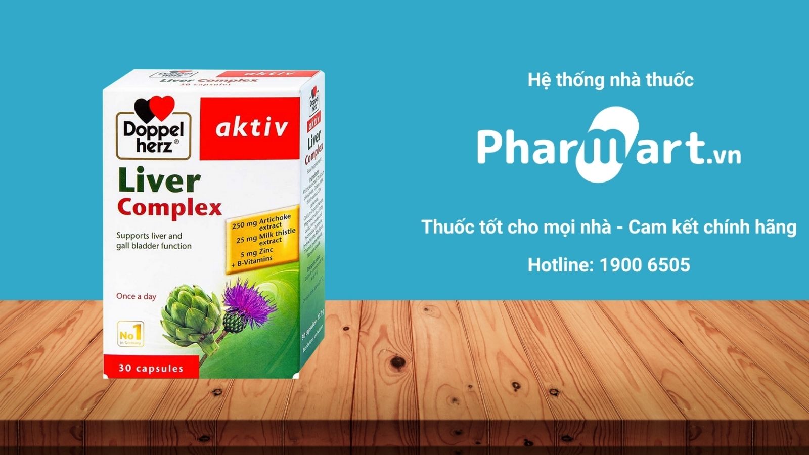 Mua ngay Liver Complex Doppelherz chính hãng tại Pharmart.vn