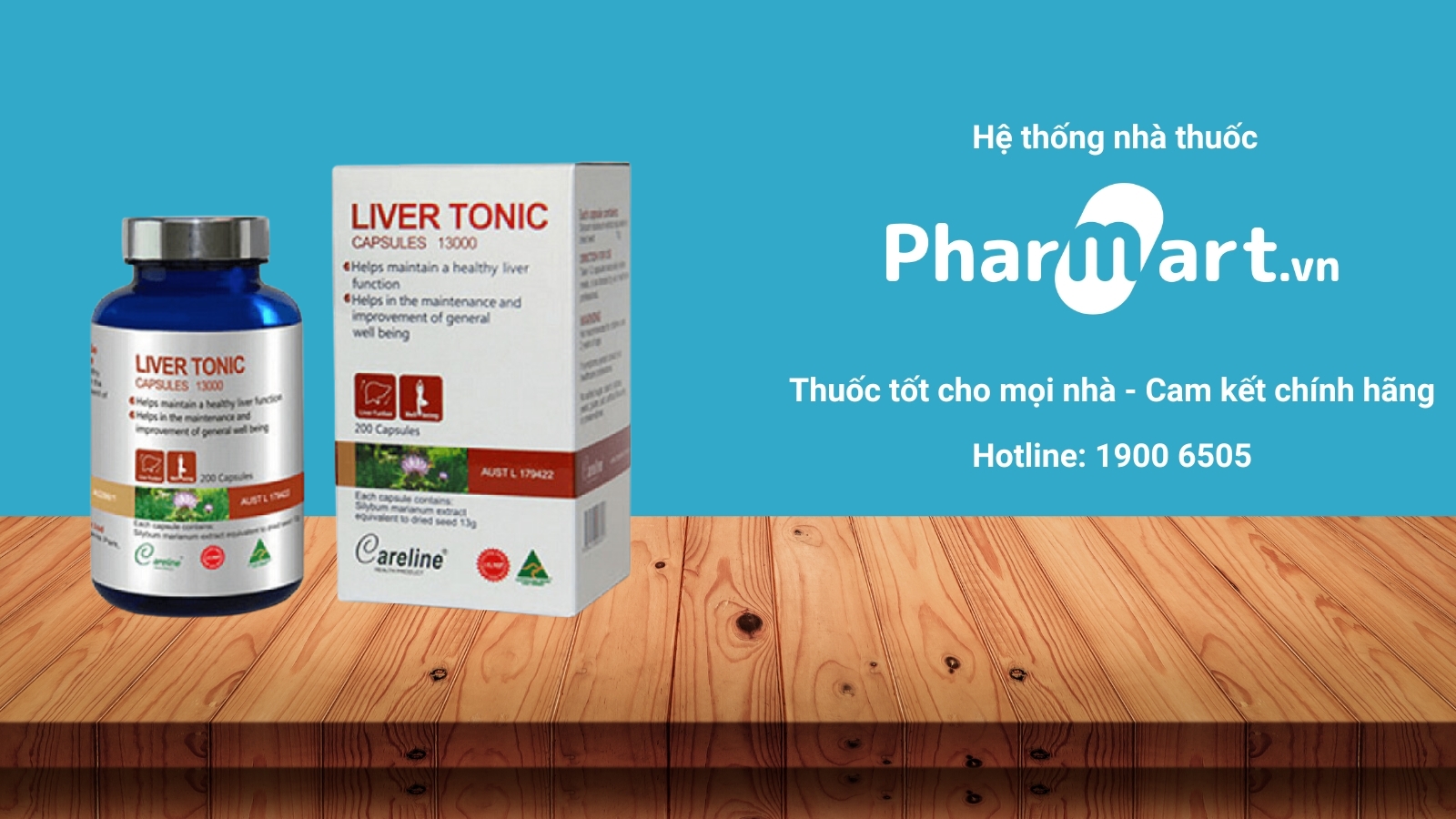 Mua ngay Liver Tonic chính hãng tại Pharmart.vn