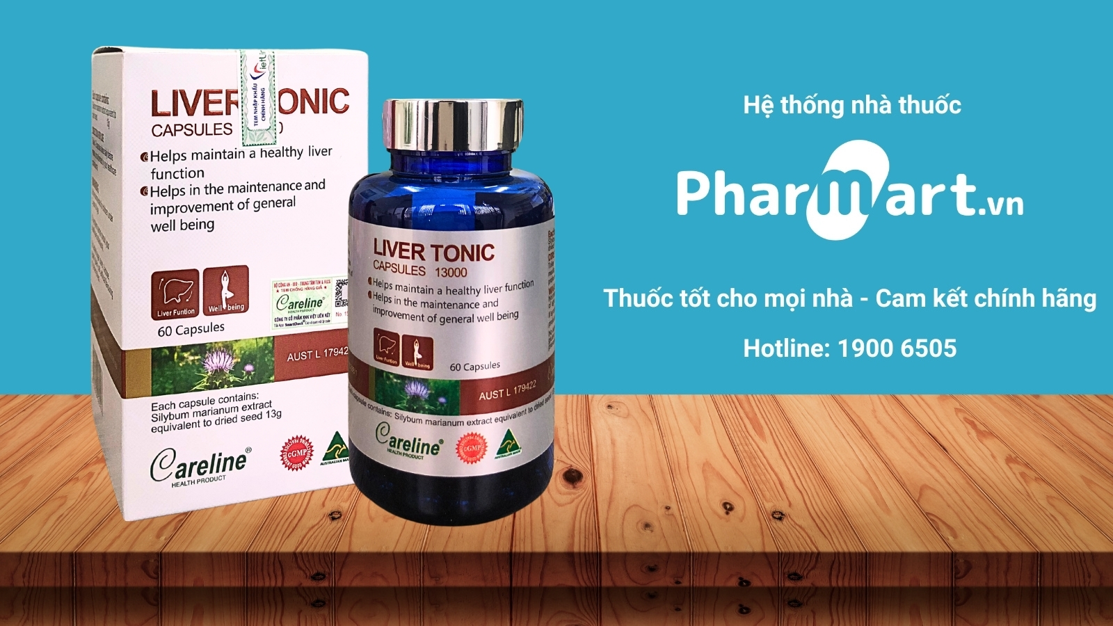 Liver Tonic hiện đang được bán chính hãng tại Nhà thuốc Pharmart.vn
