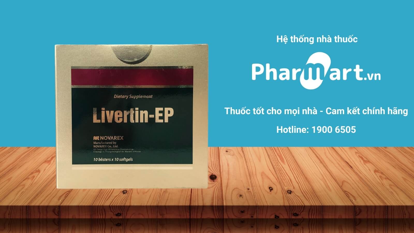 Pharmart.vn phân phối Livertin-EP chính hãng