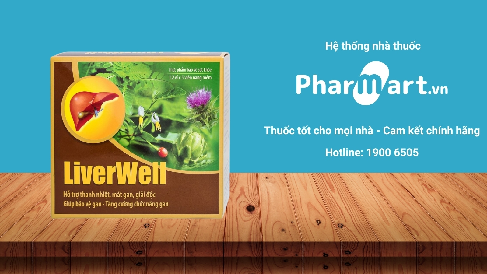 Mua ngay Liverwell chính hãng tại Pharmart.vn.