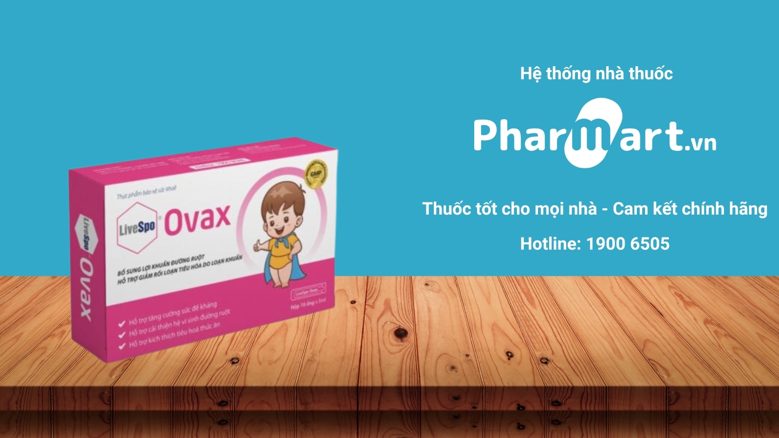 Sản phẩm đang được phân phối chính hãng tại Pharmart.vn